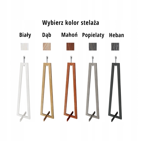 Lampa podłogowa stojąca drew JAWA