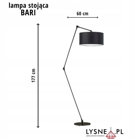 Lampa podłogowa stojąca BARI