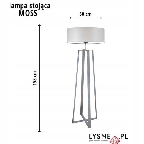 Lampa stojąca podłogowa MOSS