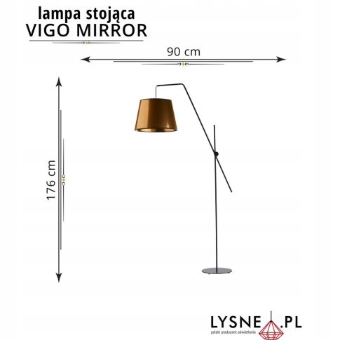 Lampa stojąca VIGO MIRROR