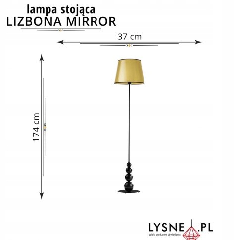 Lampa podłogowa LIZBONA MIRROR