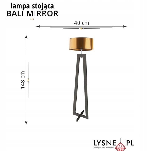 Lampa podłogowa BALI MIRROR