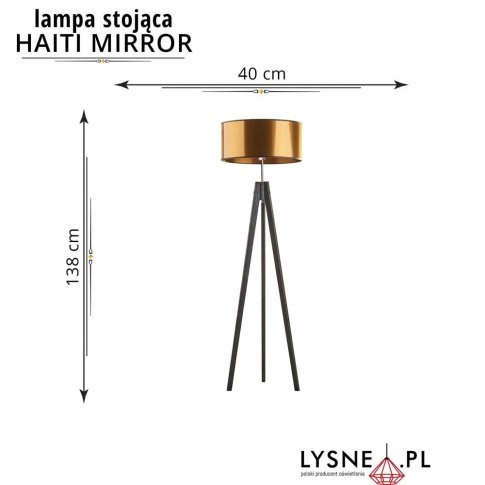 Lampa podłogowa HAITI MIRROR