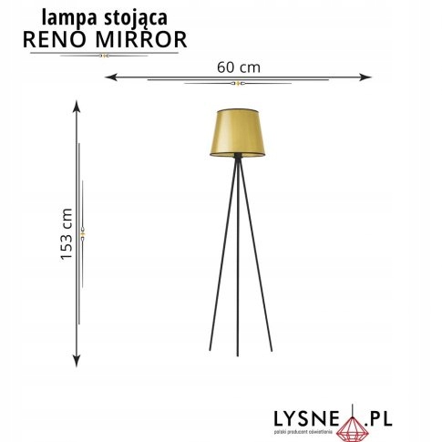 Lampa podłogowa RENO MIRROR