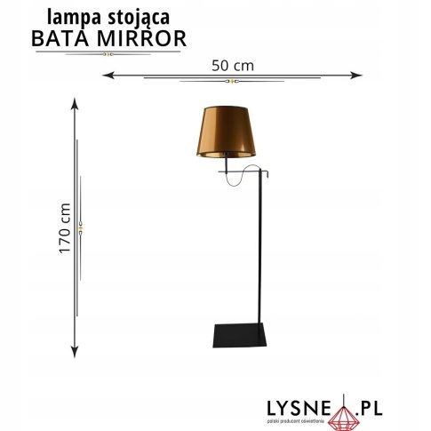 Lampa podłogowa BATA MIRROR