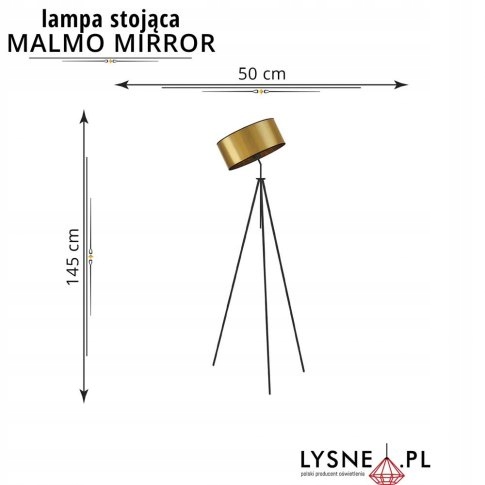 Metalowa lampa MALMO MIRROR