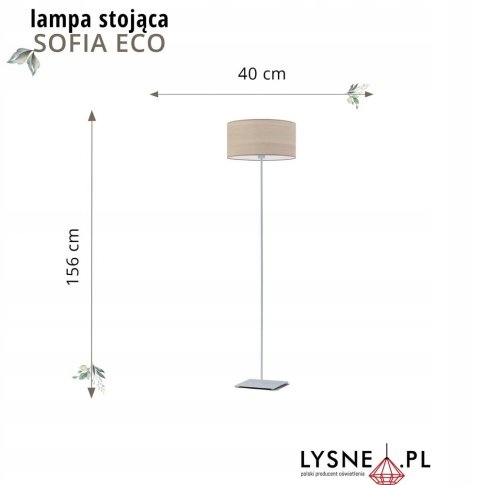 Lampa stojąca podłogowa SOFIA ECO