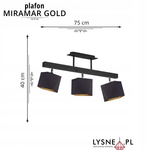 Plafon MIRAMAR GOLD