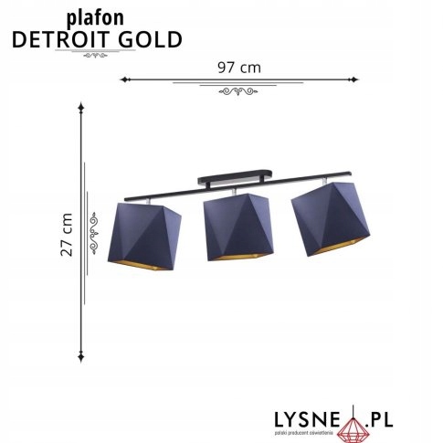 Plafon DETROIT GOLD
