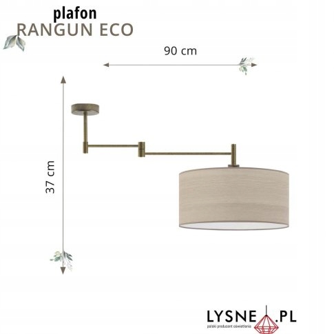 Plafoniera plafon RANGUN ECO