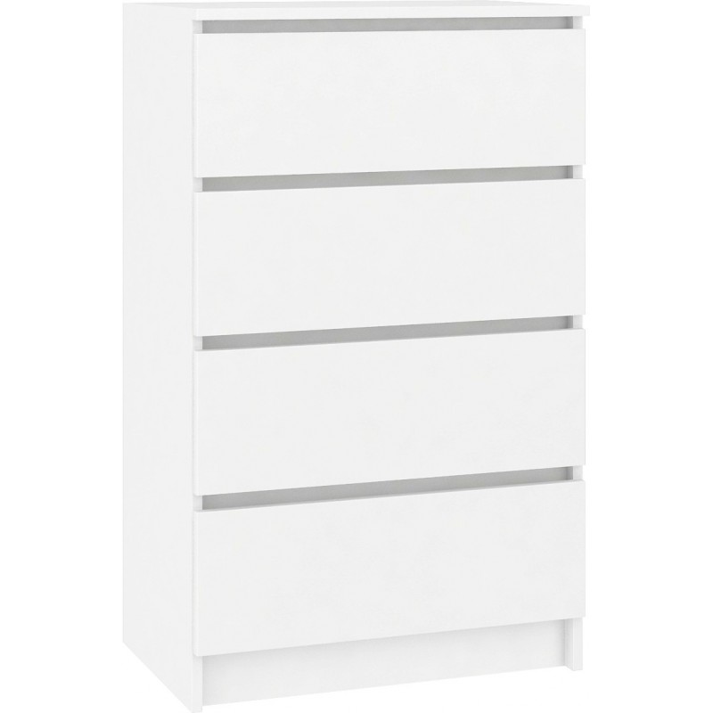 KOMODA 60cm 4 SZUFLADY BIAŁA