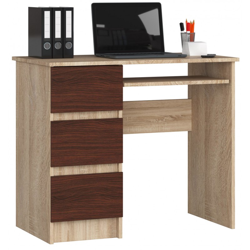 BIURKO KOMPUTEROWE SONOMA / WENGE LEWE