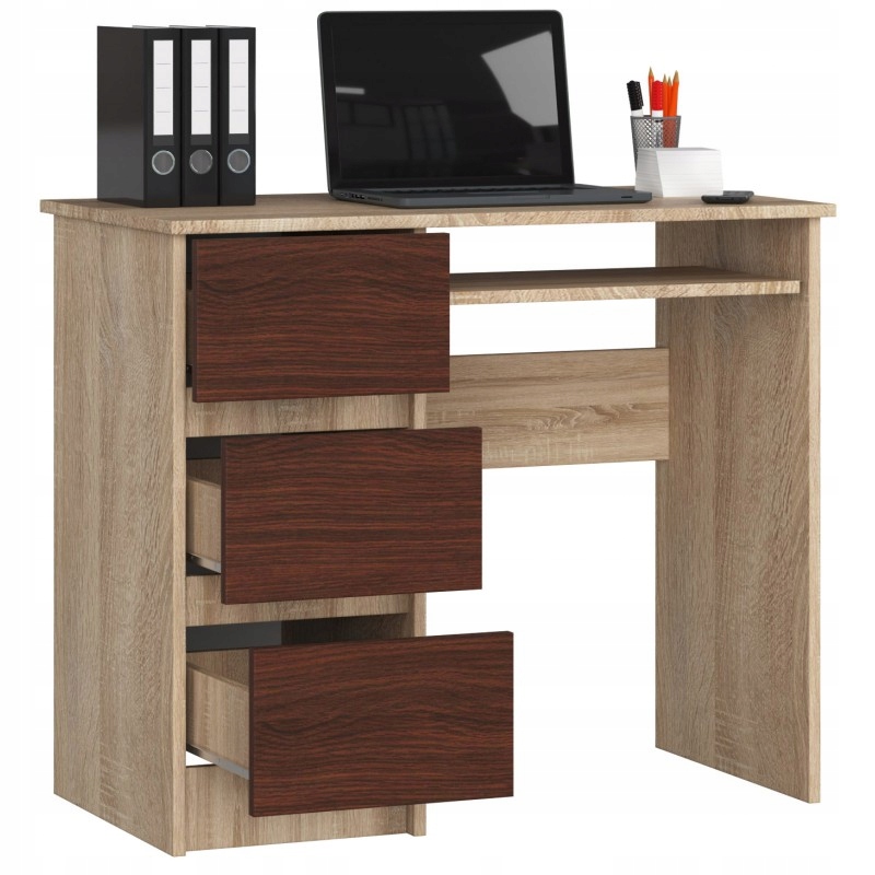 BIURKO KOMPUTEROWE SONOMA / WENGE LEWE