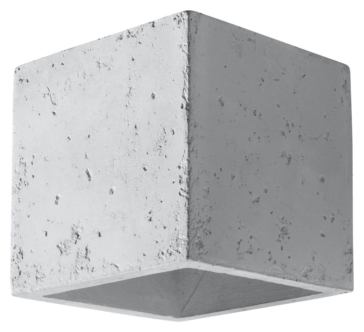 NOWOCZESNY KINKIET ŚCIENNY QUAD Beton