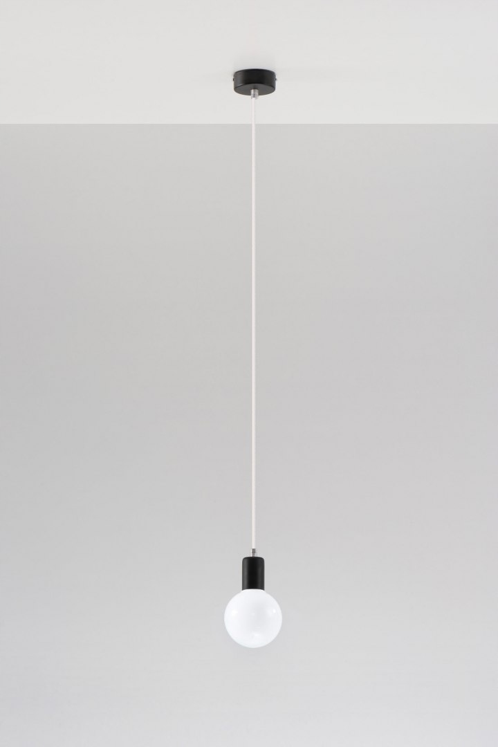 Lampa Wisząca EDISON Biała