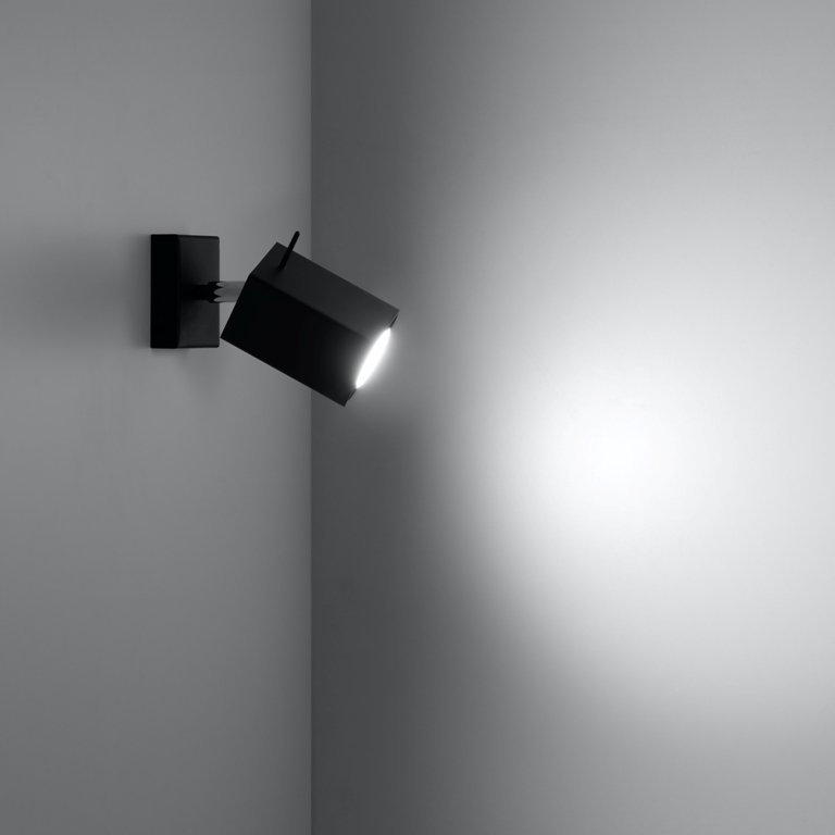 lampa ścienna Kinkiet MERIDA Czarny