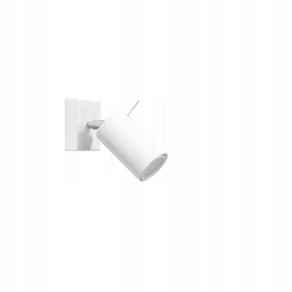 Nowoczesny Kinkiet ścienny RING Biały