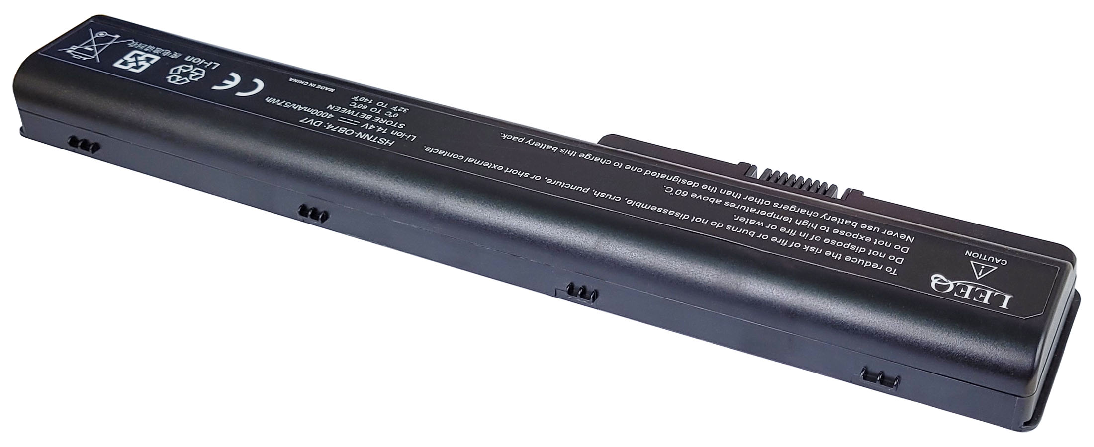 Baterie LEEQ LB023 pro notebooky HP HSTNN-IB74 Pavilion DV7 DV7T DV8 DV8T HDX 4000mAh