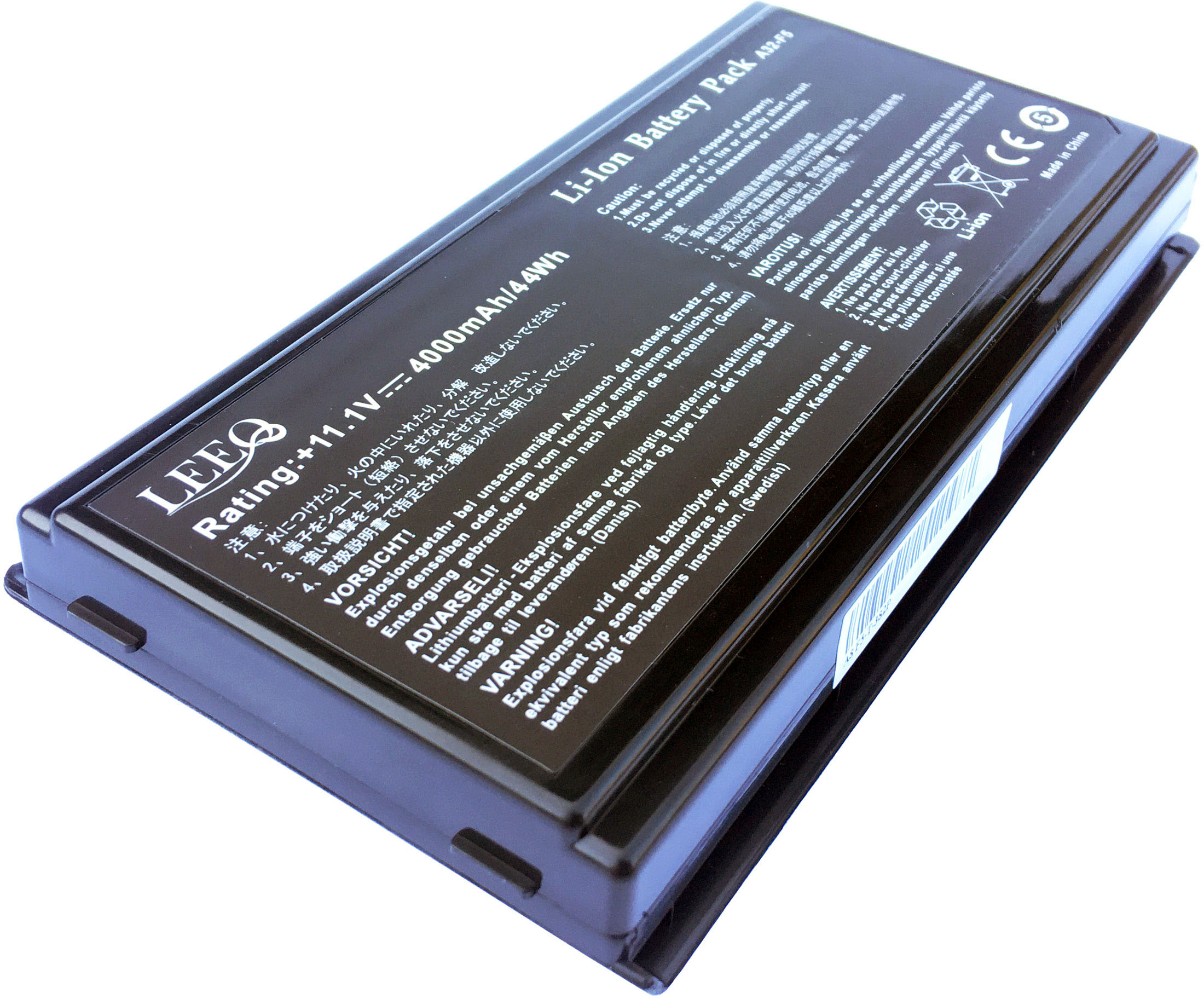 Baterie LEEQ LB051 pro notebooky ASUS A32-F5 F5N F5RL F5GL F5SL X50N X50RL X59 4000mAh