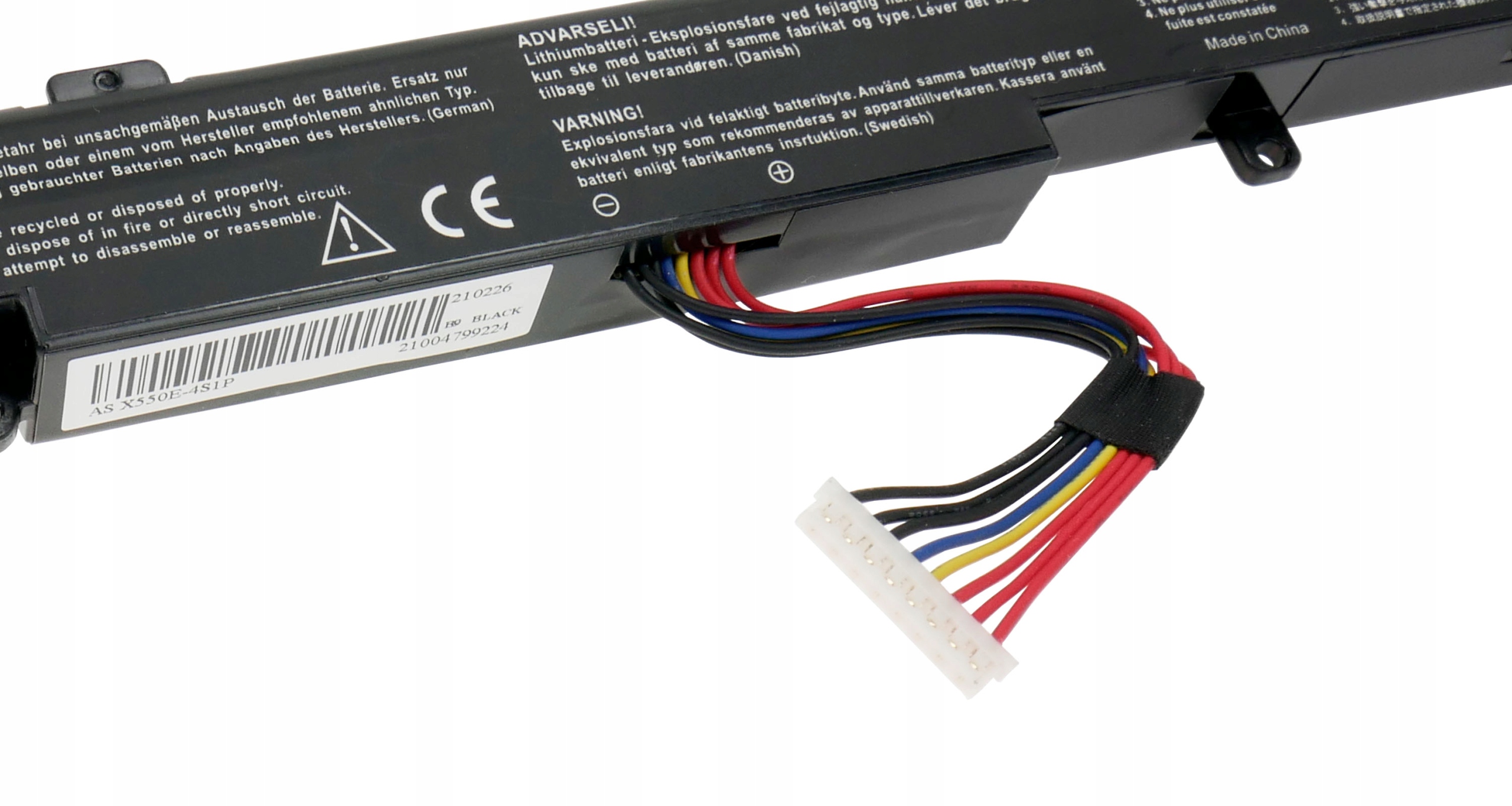 Baterie Polion A41-X550E pro notebooky ASUS A450 A550 F550 F750 F751 K450 K750 2200mAh