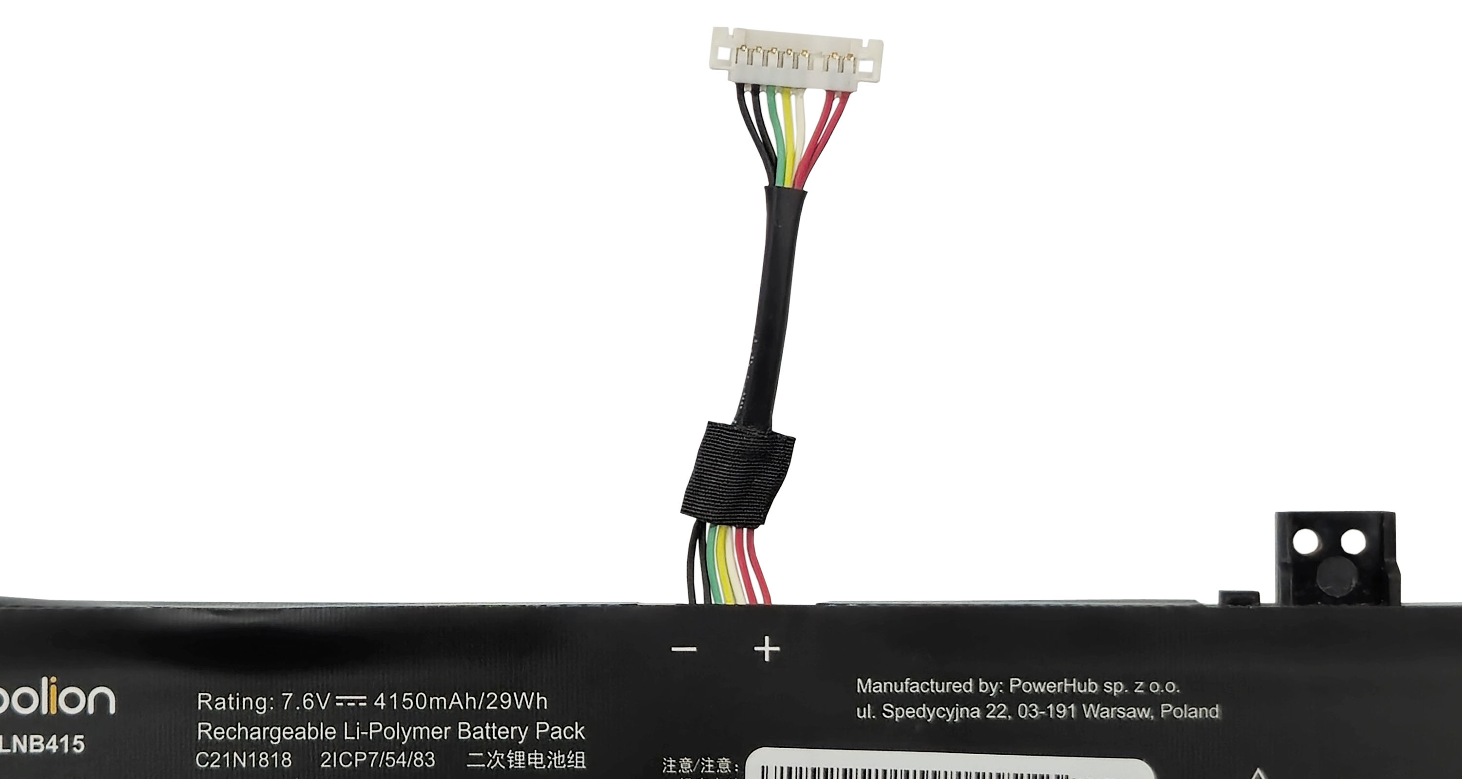 Baterie Polion C21N1818-2 pro notebooky ASUS X412 X512 X514 V400D - 7,6V 4150mAh 29Wh