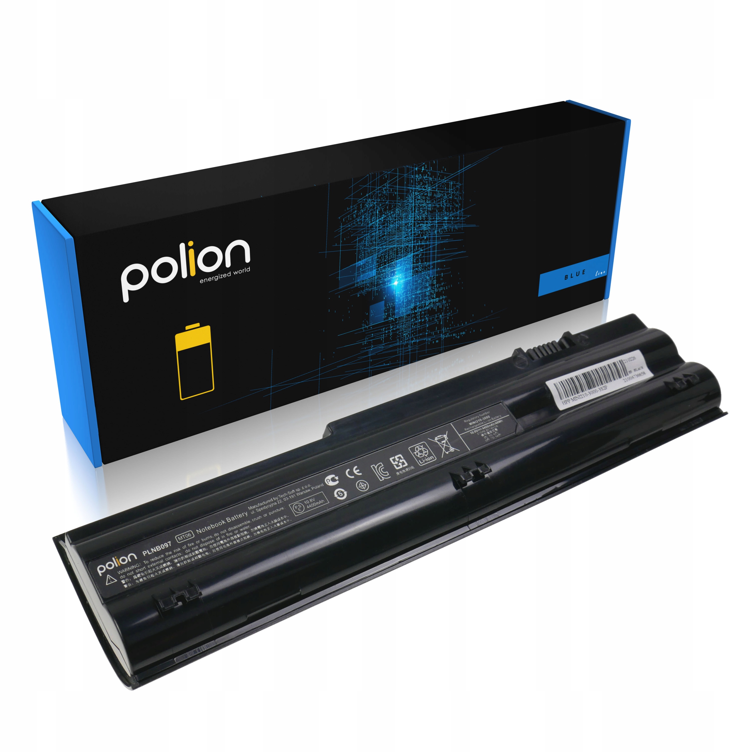 Baterie Polion MT06 pro notebooky HP Mini 110 200 210 Pavilion DM1-4000 4100 4400mAh