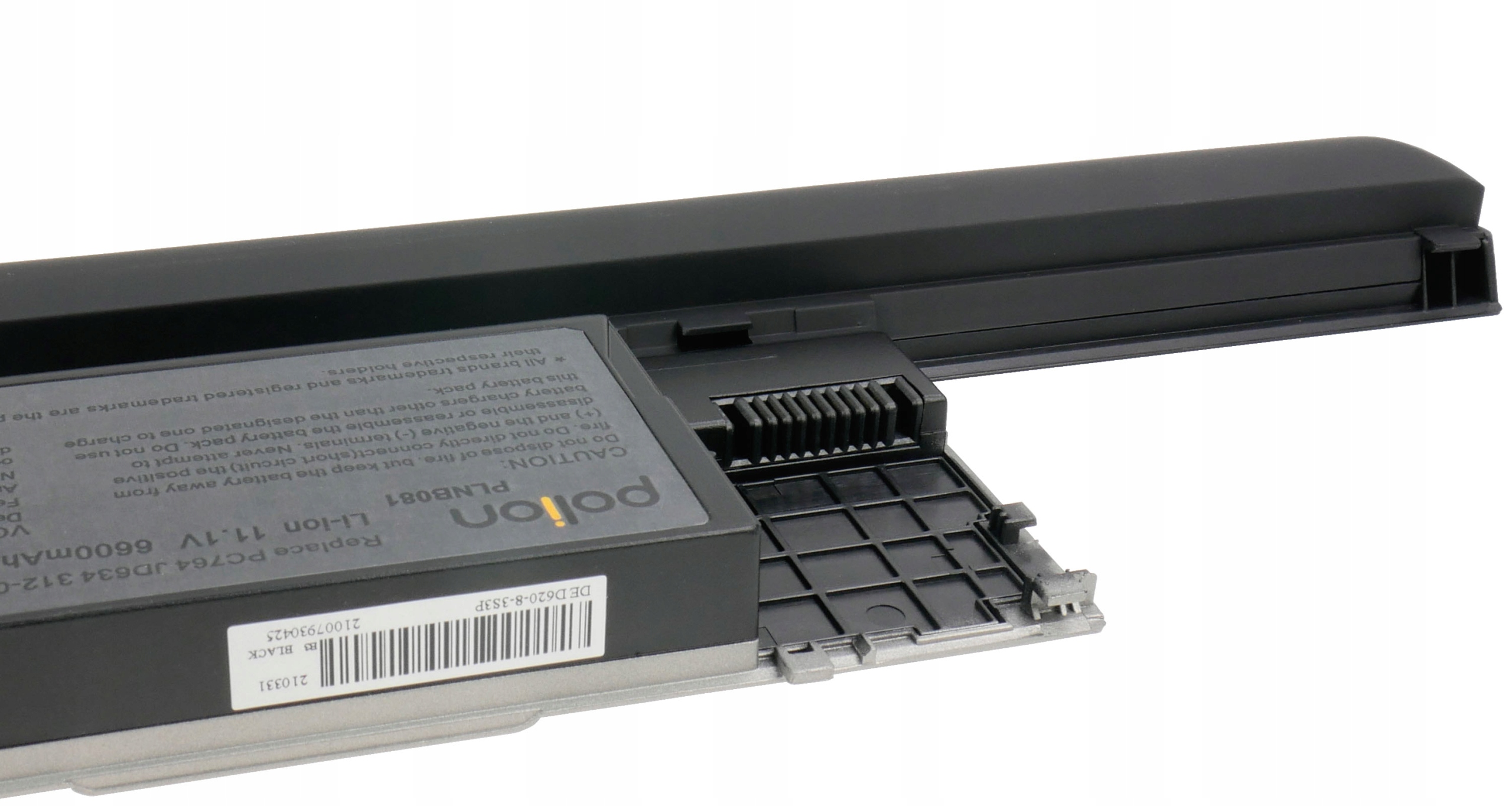 Baterie Polion PC764 pro notebooky DELL Latitude D620 D630 Precision M2300 6600mAh
