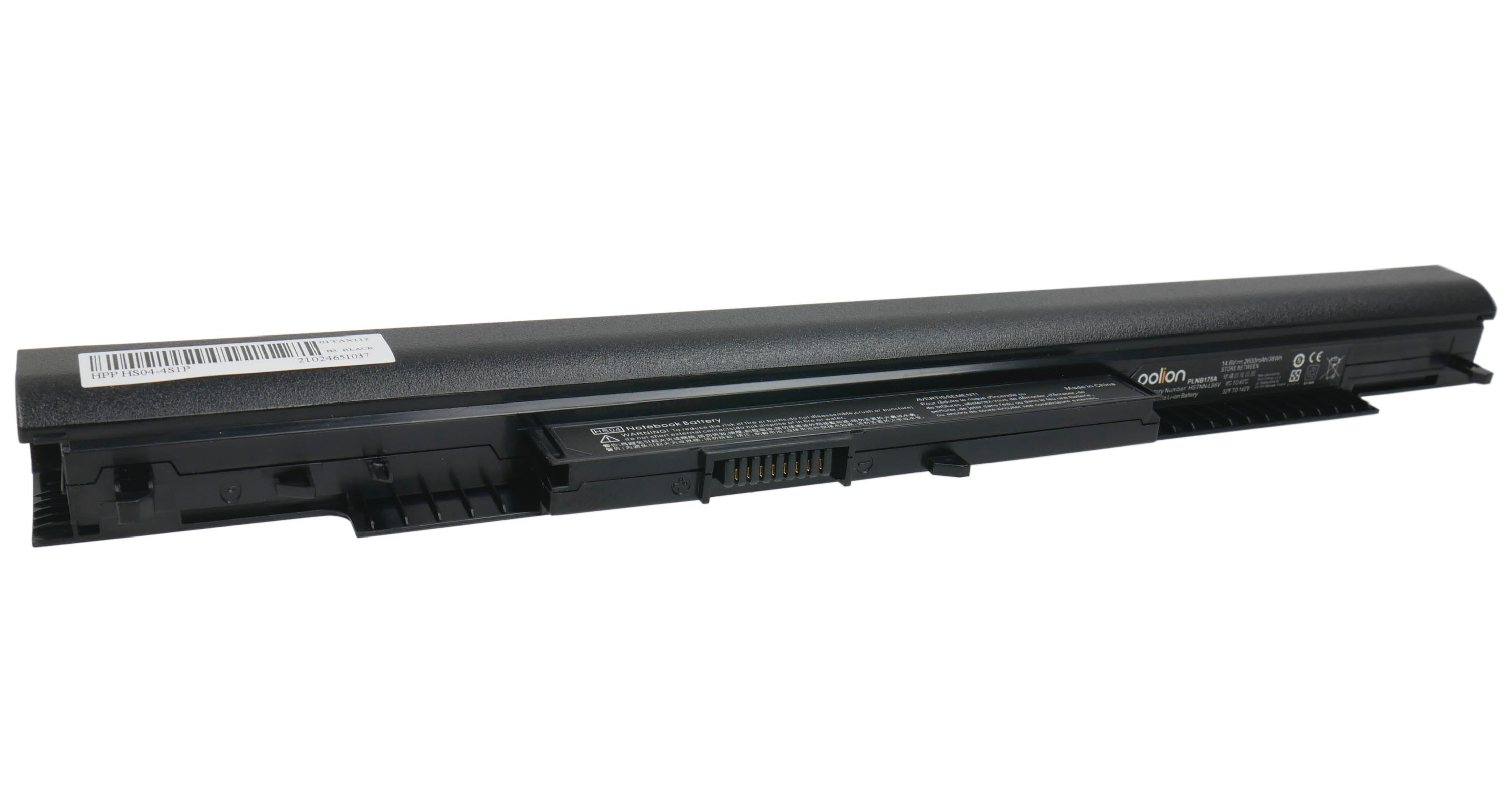 Baterie Polion HS04 pro notebooky HP HS03 HSTNN-LB6U HSTNN-LB6V - 14,6V 2600mAh 38Wh