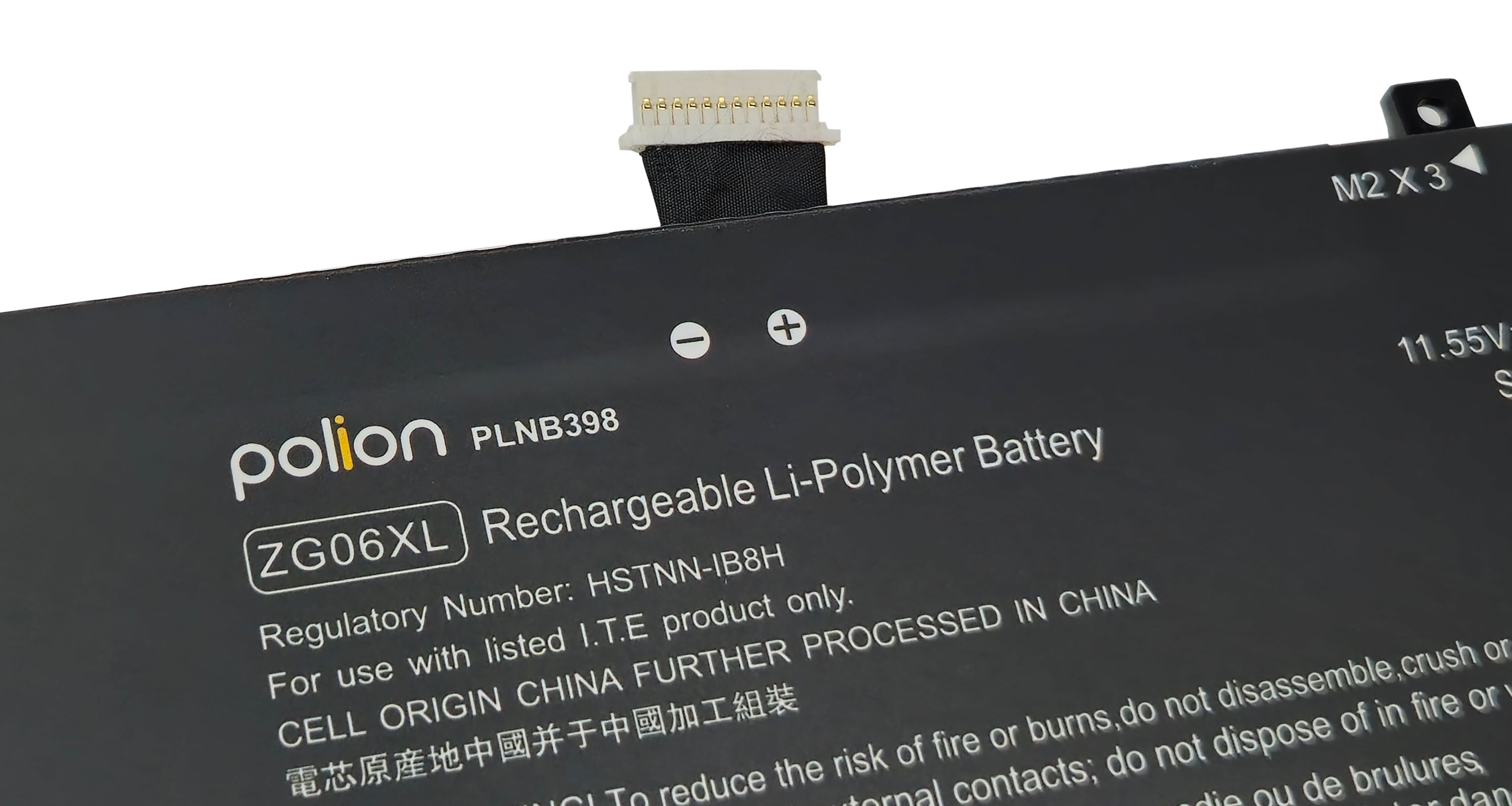 Baterie Polion ZG06 pro notebooky HP ZG04XL ZBook Studio G5 EliteBook 1050 G1 6200mAh