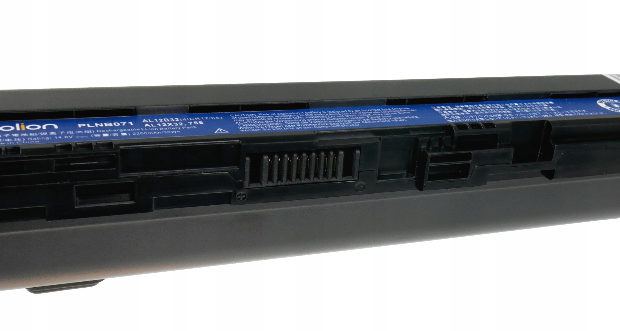 Baterie Polion AL12B32 pro notebooky ACER Aspire One 725 756 V5-121 131 171 - 2200mAh 33Wh