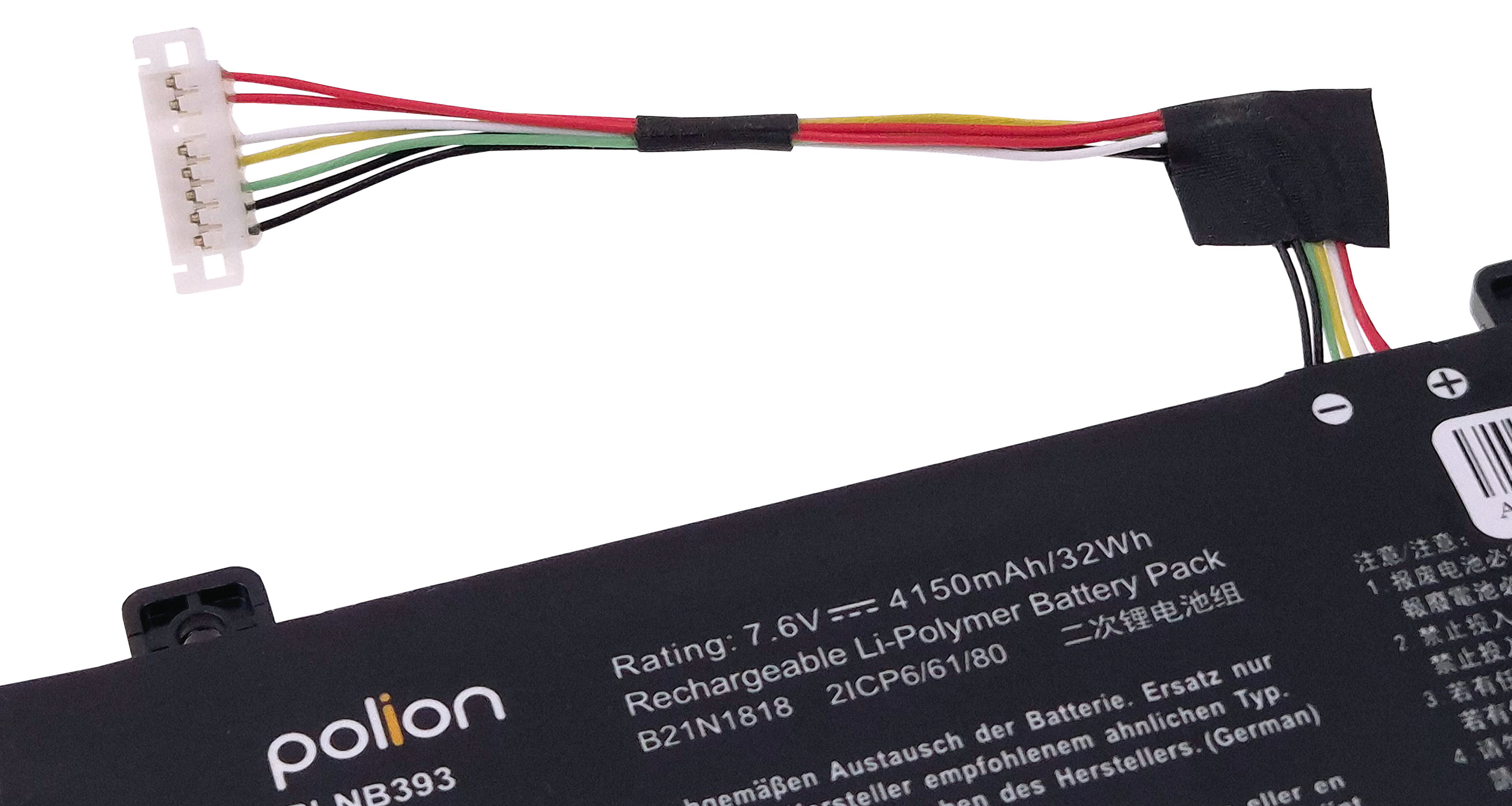 Baterie Polion B21N1818 pro notebooky ASUS VivoBook V5000F V5000J Y5100U X512DA 4150mAh