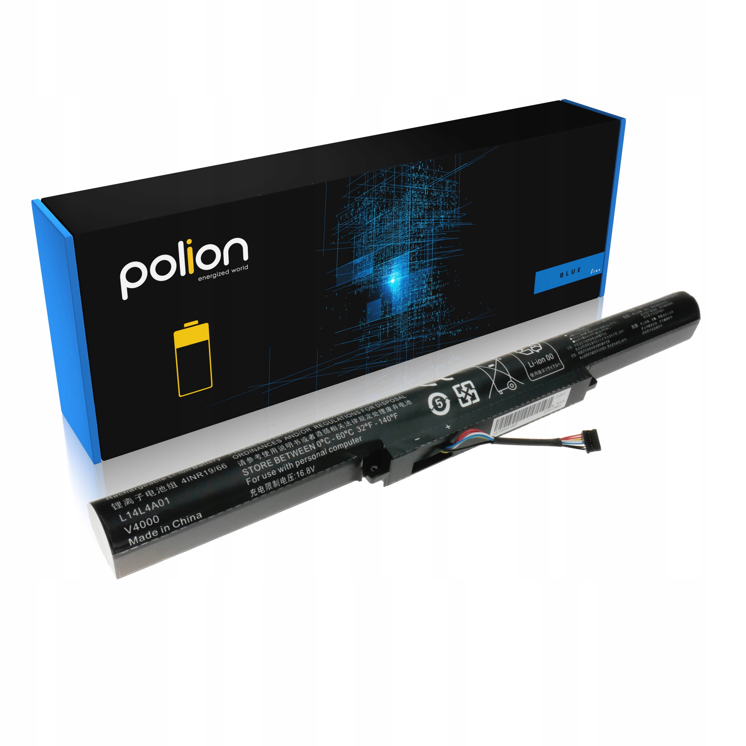 Baterie LEEQ LB171 pro notebooky LENOVO Z41-70 Z51-70 IdeaPad 500-14ISK 500-15ISK 2200mAh