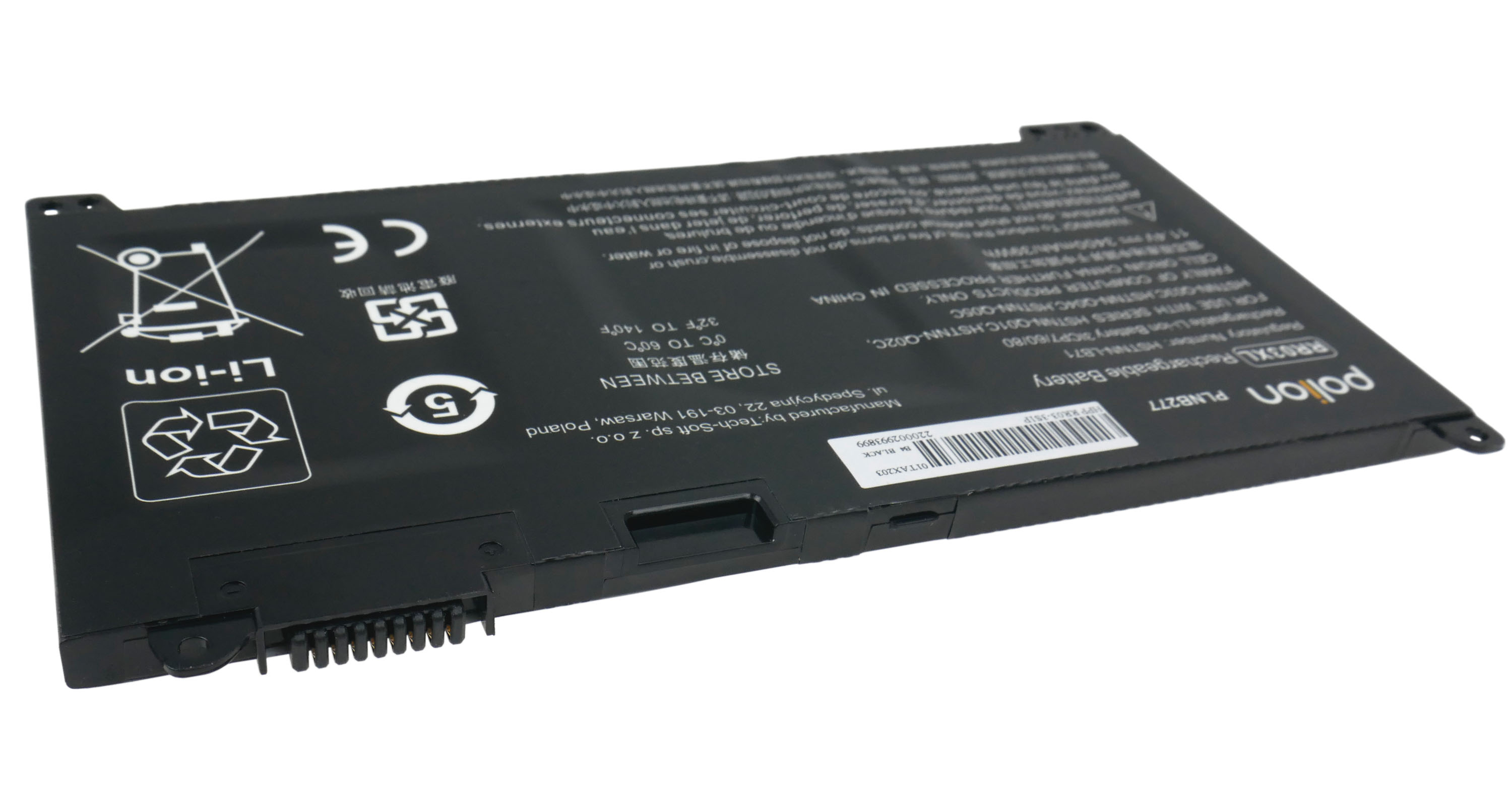 Baterie Polion RR03XL pro notebooky HP ProBook 430 440 450 455 470 G4 G5 3400mAh