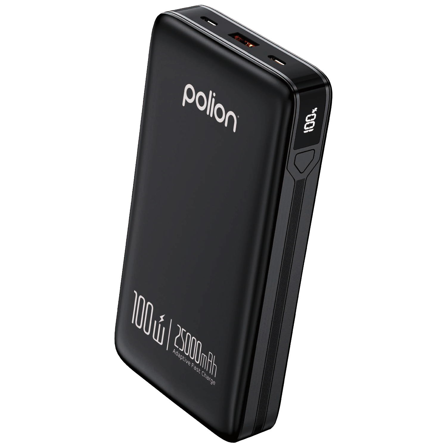 Powerbanka 25000mAh 100W 2xUSB-C USB-A PD3.0 QC3.0 LED rychlé nabíjení