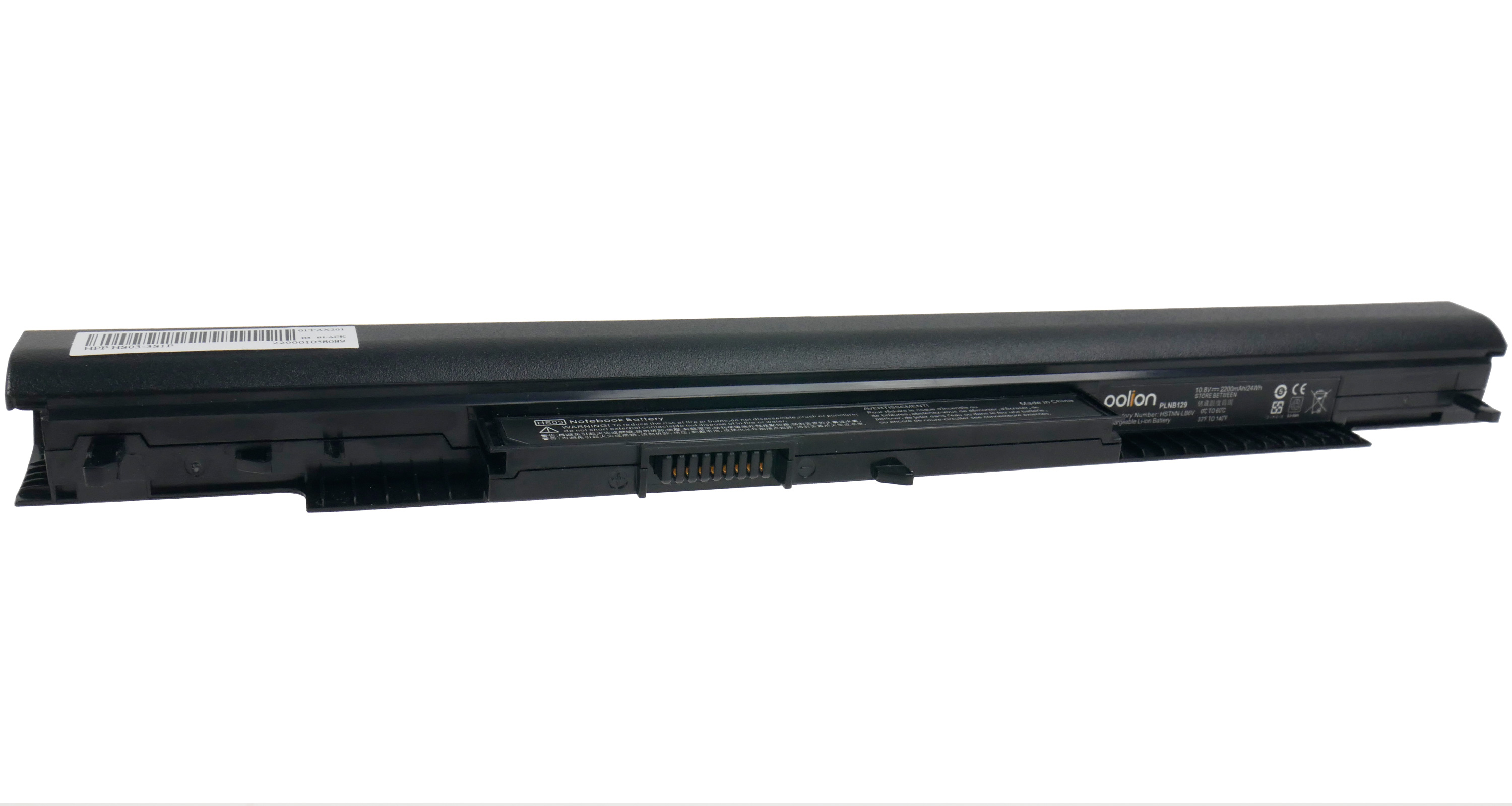 Baterie Polion HS03 pro notebooky HP HS04 HSTNN-LB6U HSTNN-LB6V - 10,8V 2200mAh 24Wh