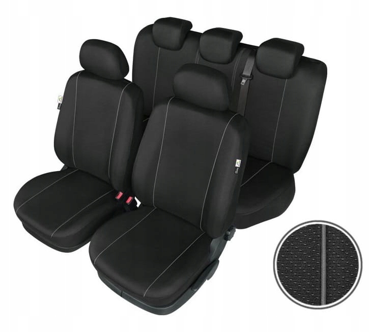 POKROWCE SAMOCHODOWE na FOTELE ISUZU D-MAX II OD 2