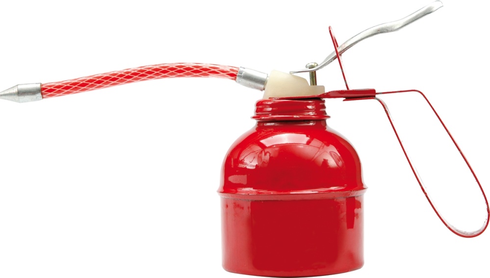 Oliwiarka z wężykiem czerwona 300ml VOREL