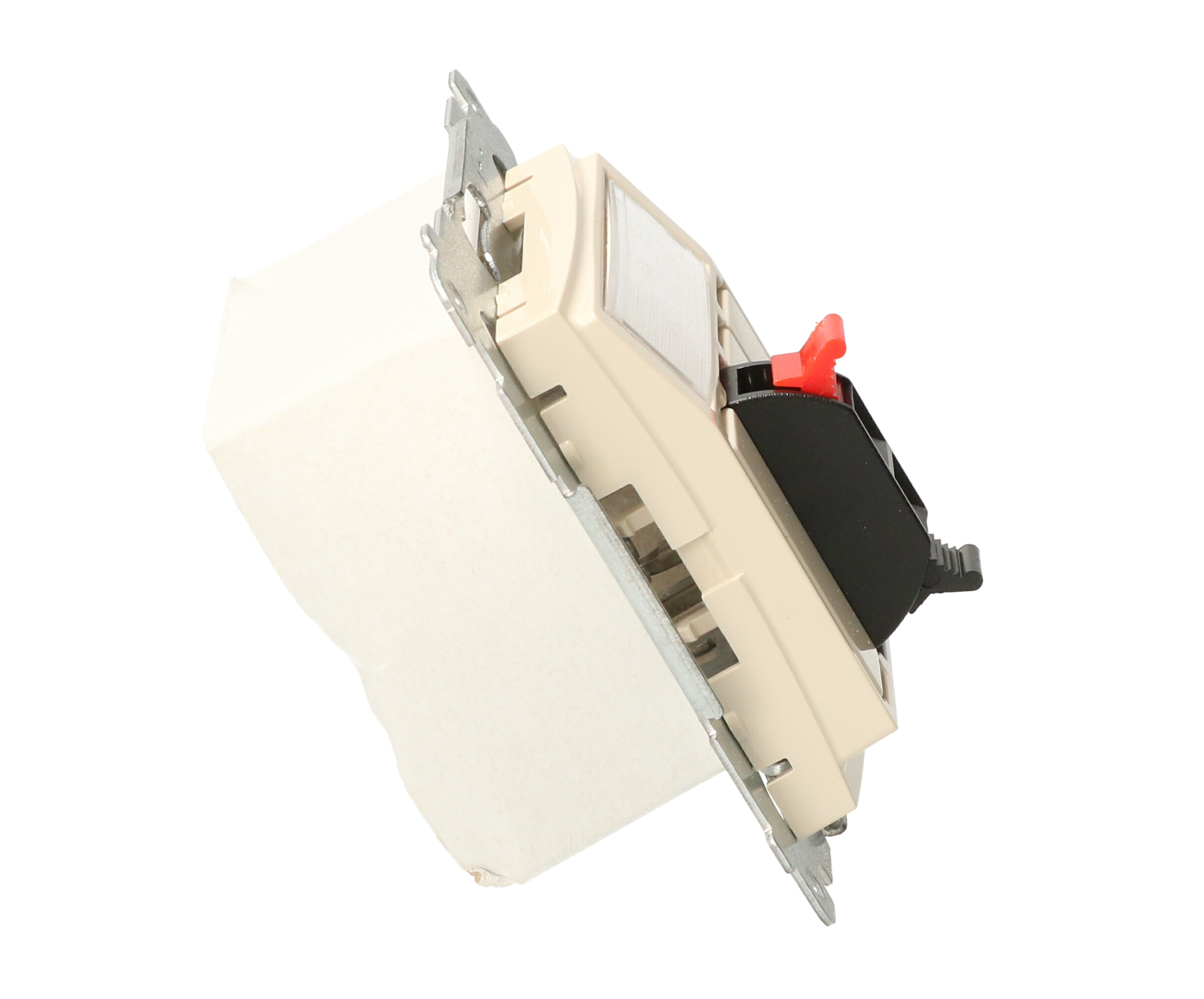 Simon54 Gniazdo głośnikowe pojedyńcze beżowe DGL31.01/41