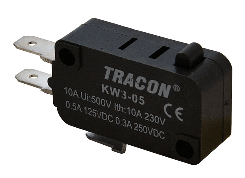 Wyłącznik krańcowy mikro ze zderzakiem TRACON