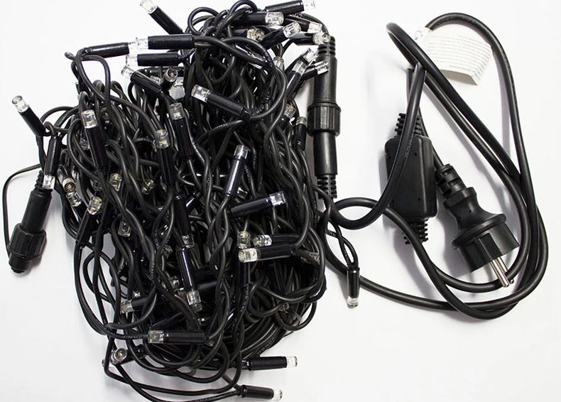 Kurtyna sople LED-200/G/S ciepła zewnętrzne 8,75m OKEJ LUX