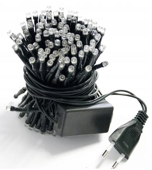 Lampki choinkowe LED100/8F ciepła 6m wewnętrzne 8 funkcji OKEJ LUX