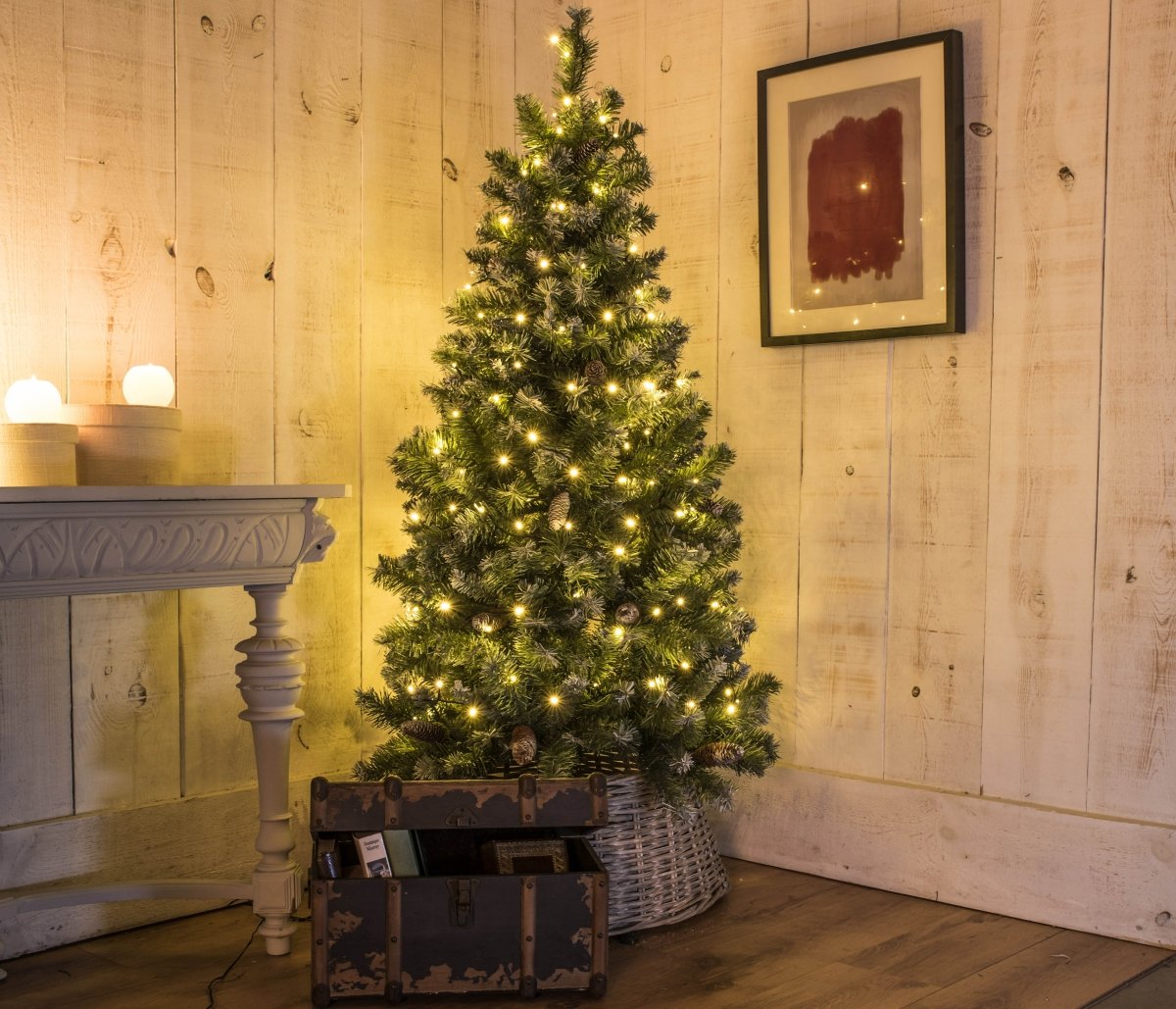 Lampki choinkowe LED100/8F ciepła 6m wewnętrzne 8 funkcji OKEJ LUX