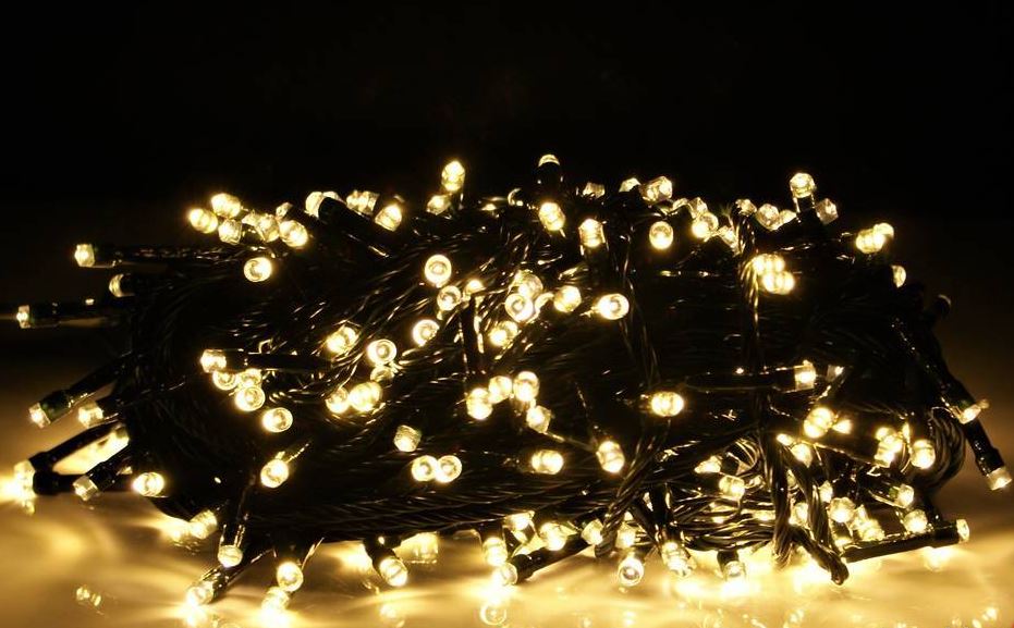 Lampki choinkowe LED100/8F ciepła 6m wewnętrzne 8 funkcji OKEJ LUX