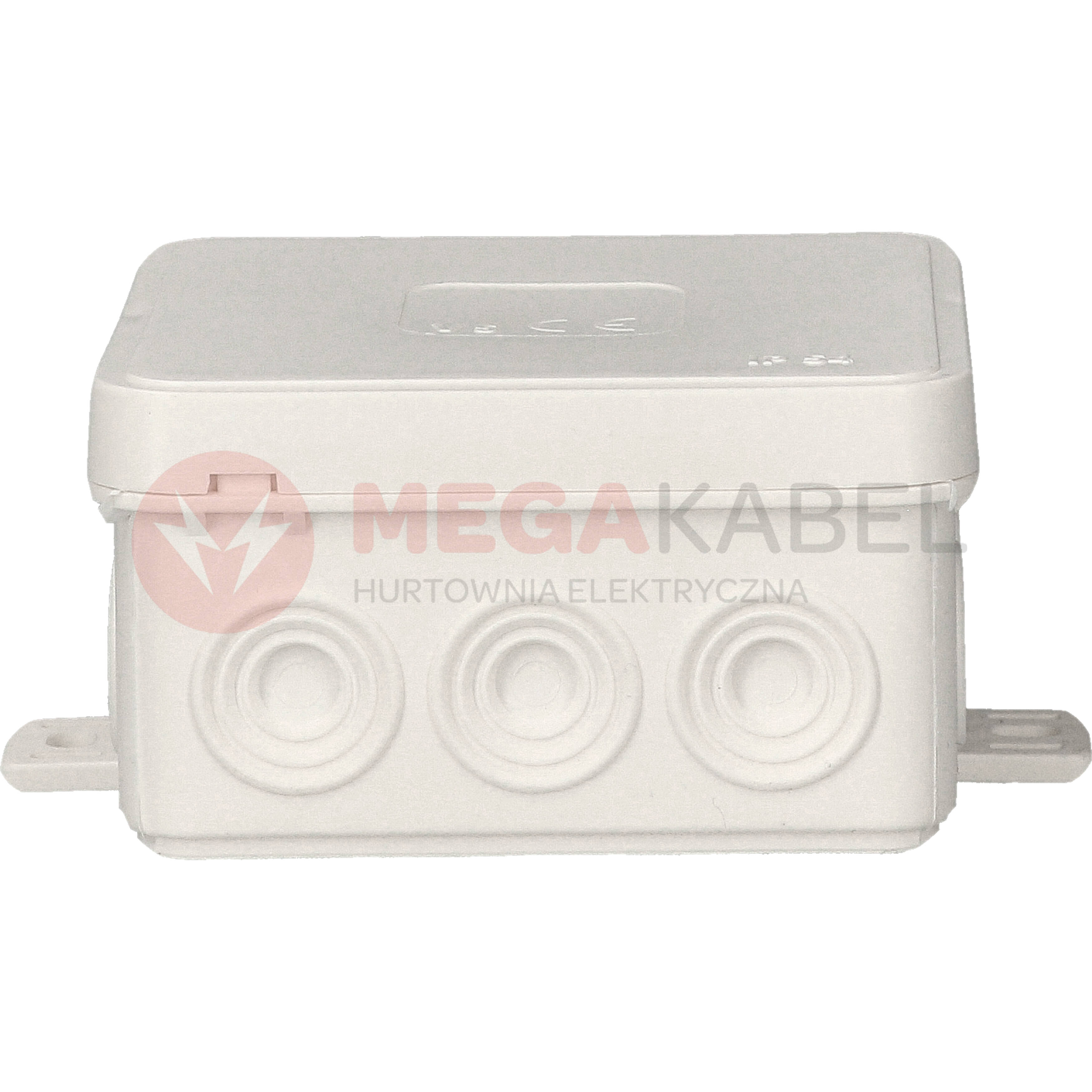 Puszka biała n/t 75x75x41 IP54 035-01 ViPlast