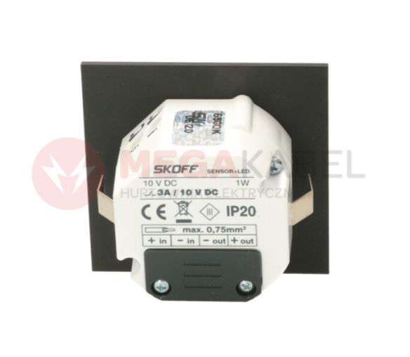 Tango LED PIR Motion Sensor 10V 1W czarna CW Skoff