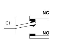 Wyłącznik krańcowy mikro z dźwignią ze sprzężyną i rolką TRACON