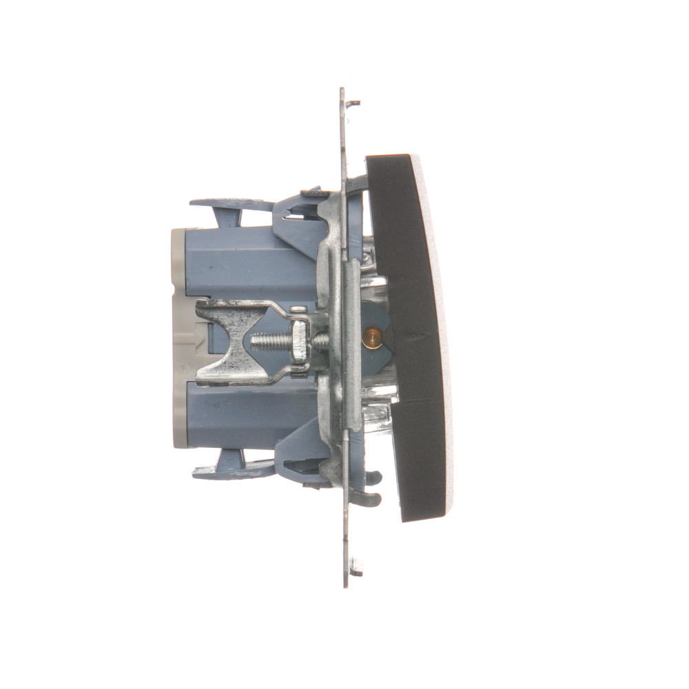 Simon54 Przycisk "dzwonek" z podświetleniem LED DD1L.01/46 brązowy