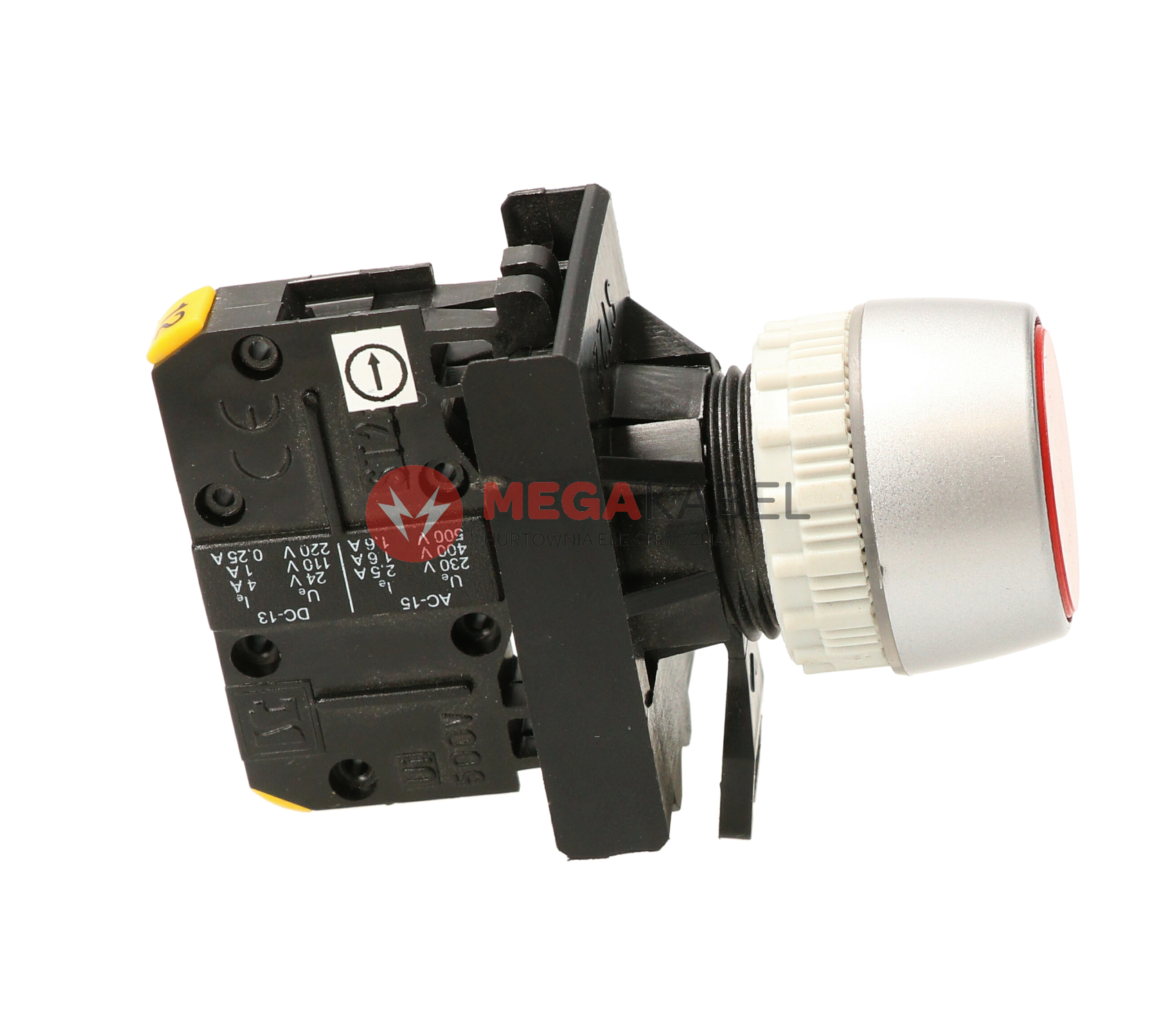 Przycisk sterowniczy czerwony 1R Spamel