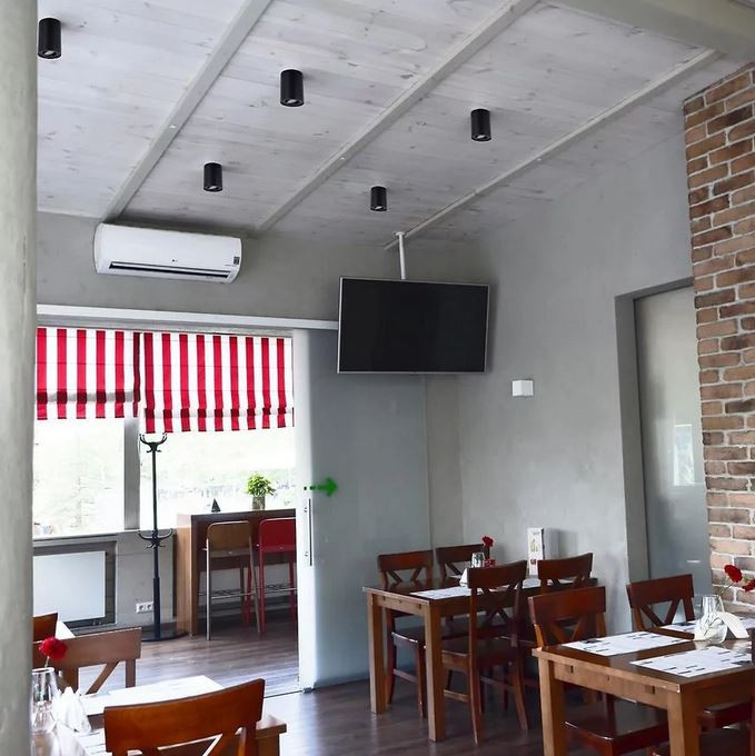 Lampa plafon HARY C czarna natynkowa 03713 GU10 Struhm