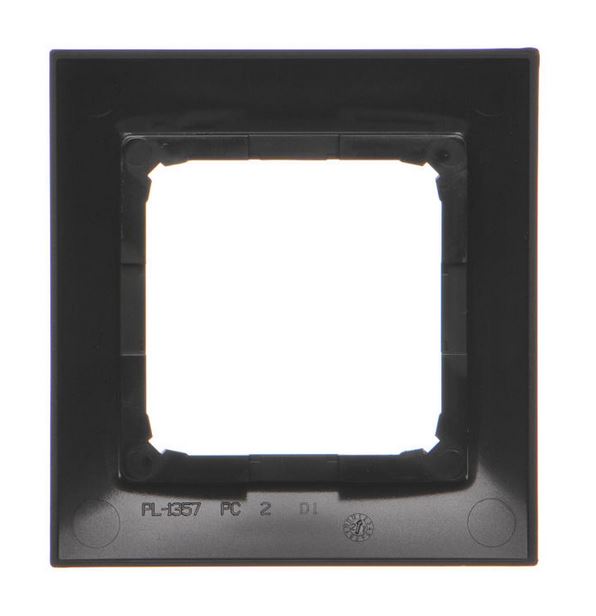 Simon54 Ramka na 1-moduł DR1/49 czarny